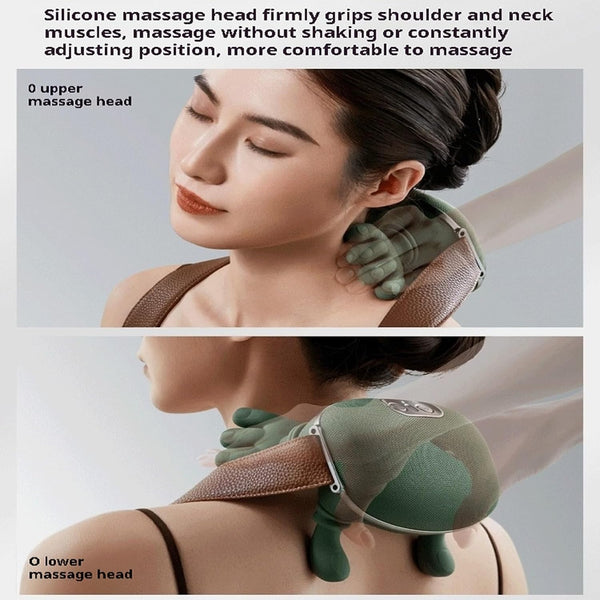 Heated Relaxation Massager Pillow