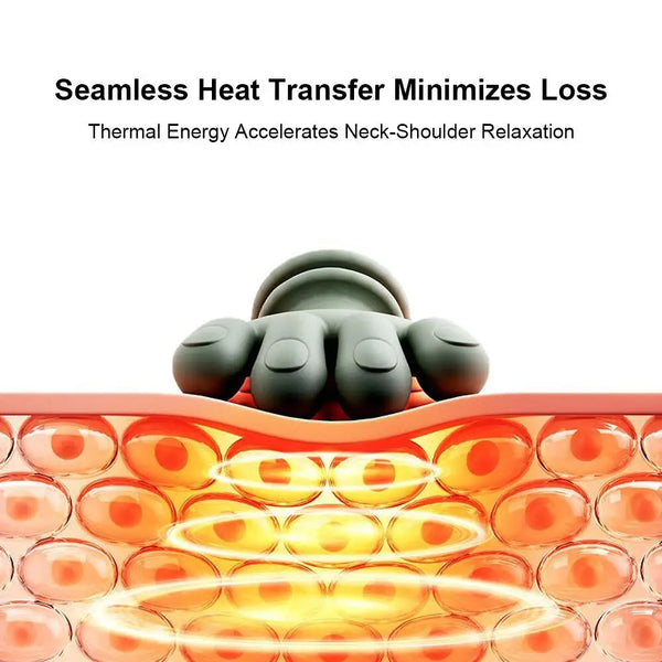 Heated Relaxation Massager Pillow
