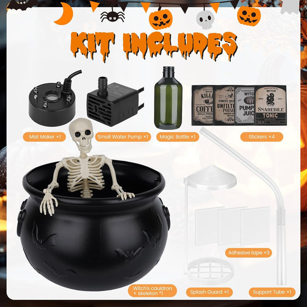 Mystical Halloween Cauldron Set
