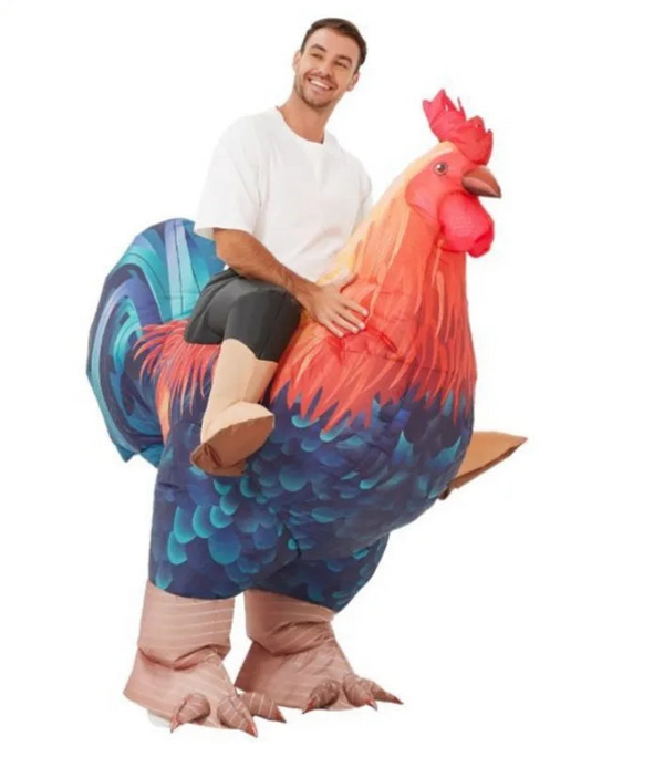 Funny Inflatable Rooster Costume