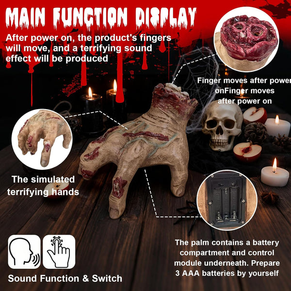 Creepy Crawling Zombie Hand